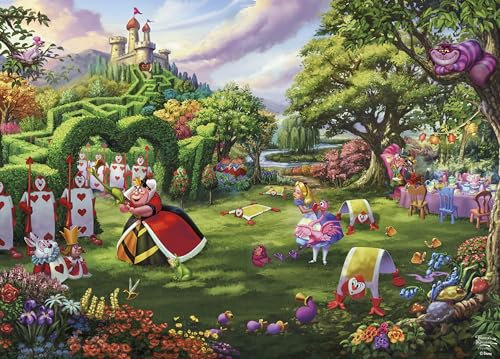 Ceaco - Thomas Kinkade - Disney - Königin der Herzen - Puzzle mit 1000 Teilen