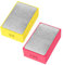 Diamant-Handpolierpads, Glass Schleifer, Diamant-Schleifblock-Set, Diamant Handschleifpad, Fliesen Schleifblöcke für Granit, Marmor, Keramik, 60#, 100#, 2 Stück