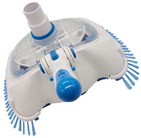 FUNOMOCYA Brosse Daspirateur De Piscine À Couvercle Blanc Brosse Daspirateur pour Piscine Creusée