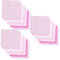 SHINEOFI 21 Stück DIY Baumwoll Patchwork Stoff Fat Quarters Quiltstoff Quadratischer Stoff Bedruckter Patchwork Blumen DIY Stoff Stoff Zum Nähen Bedruckter Quiltstoff Gesteppter
