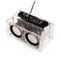 Solder Your Own FM Radio Speaker Complete DIY Kit with Remote Access and Colorful LED Lights to Enhance Any Space