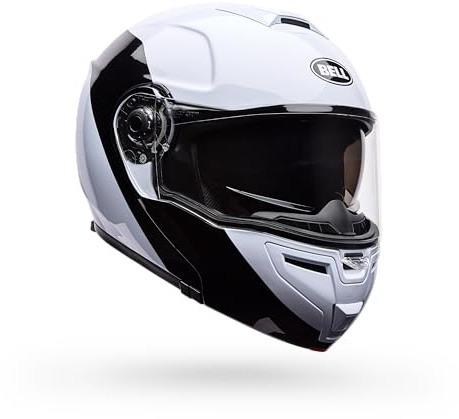 BELL Helmets SRT-Modular - White/Black Flow, X-Large