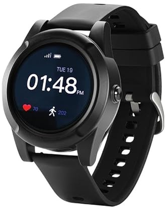 Safelynk Smartwatch | SOS Emergency Button | Medical Alert Device for Seniors | GPS Tracking | Fall Detection | Mobile App | 24x7 Monitoring | Nationwide Dispatch Complete Care Package