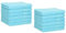 Betz 12 Stück Gästehandtücher Gästehandtuch Palermo 100% Baumwolle Größe 30x50 cm Handtuch Gästetücher Set Farbe türkis