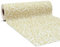 GRUBly Tischläufer Tischband Gold Ornament Hochzeit, Luxus AIRLAID, 30cm x 20m, Tischdekoration für Hochzeit, Geburtstag, Jubiläum, Goldene Hochzeit, Party