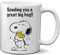 Mugtime (TM - Cartoon - Sending You a Great Big Hug - Mug Cup Funny Gifts Cute - Ceramic 330ml