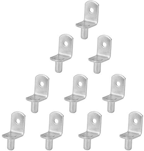 10pcs Support de Tablette Peg Étagère Support Meuble Étagère Broches Supporte Montage Mural Armoire