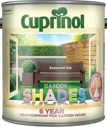 Cuprinol Gartenfarbe, viele Farben Gewürzte Eiche
