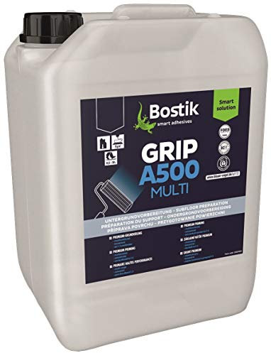 Bostik Grip A500 Multi Suelo Pared Imprimación Adhesiva 3 kg Bidón