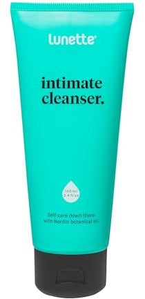 Lunette Intimate Cleanser, Cleansing, Soothing and Moisturizing Wash, 100 ml