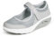 Sandales Femme Mailles Chaussures de Fitness Baskets Mode Compensées Mary Janes pour Femme Espadrilles Chaussures de Sport Eté E-Gris EU 38