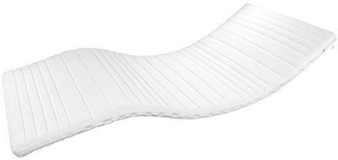 AM Qualitätsmatratzen Kühlender Matratzentopper 90x220cm gegen Schwitzen - Made in Germany - Kühlende Matratzenauflage 90x220 cm mit waschbarem Bezug - 90x220 Topper atmungsaktiv für den Sommer