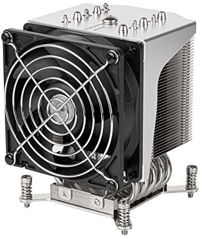 Silverstone XE04-2066 4U - Enfriador de CPU para servidor/estación de trabajo Intel LGA 2011/2066 enchufes cuadrados y estrechos, SST-XE04-2066