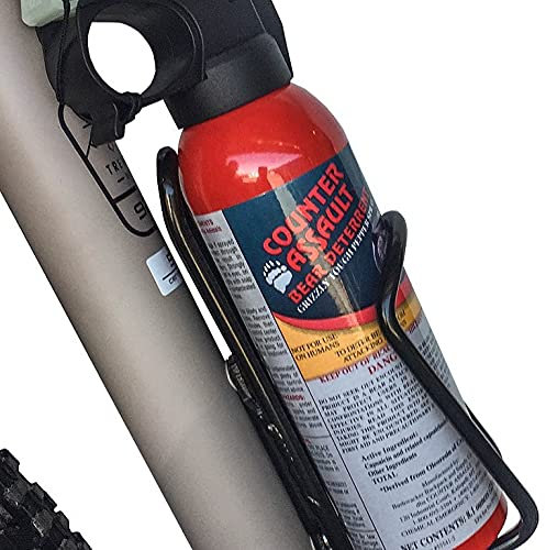 Bear Spray Bottle Holder Cage – Fits All Bikes