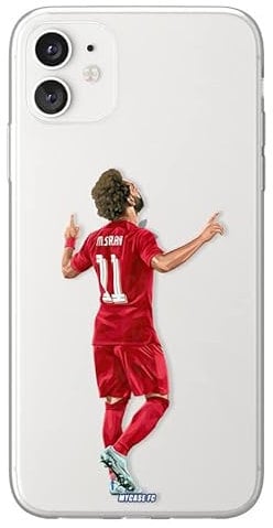 MYCASEFC Mohamed Salah Football Silicone Case for iPhone 5 Printed in France