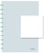 ATOMA Notizbuchsystem - Smooth - A4 - blau| Blanco