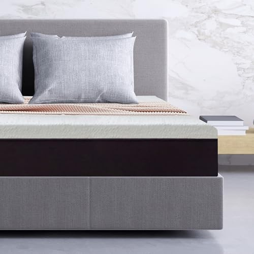 Classic Living Matratze aus Memory-Schaum, Einzelbett, Weiß