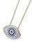 Oliver Weber Collection Halskette Mati Rhodium Gold 12341G
