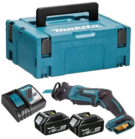 Scie sabre 18V LXT (2x4,0 Ah) en coffret MAKPAC - MAKITA DJR183RMJ