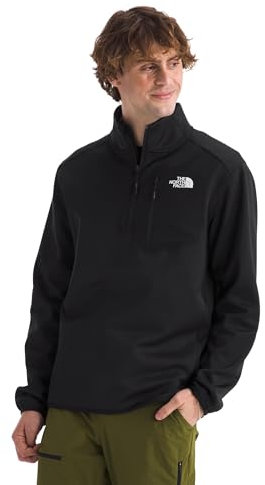 THE NORTH FACE NF0A897DJK3 M Crest 1/4 Zip Sweatshirt Herren TNF Black Größe XL