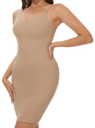 SLIMBELLE Robe Gaine Sculptante Femme Robe Amincissante Invisible Ventre Plat Robe Sculptante Body Shaper Femme