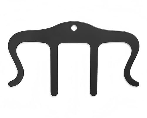 Musiin Metal Music Book Clip and Sheet Holder for Piano, Keyboard, Guitar Books(Black)