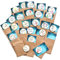 Logbuch-Verlag 24 Glücksbringer Mutmacher mit 24 Karten und 24 Papiertüten 6,3 x 9,3 cm Geschenke Freunde