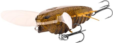 Spro ZUK 35 Hybrid-Hardbait – Topwater Köder & Crankbait für Forelle, Döbel und Barsch. Vielseitiger Angelköder, Länge 3,5 cm, 4g (Brown Spotted)