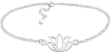 Sofia Milani - Bracciale da Donna in Argento 925 - con Pietra Zircone - Ciondolo a Fiore di Rosa - B0381