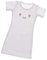 Qianly 1:3 Weißes Kurzärmliges Langes T Shirt DZ Kleidung