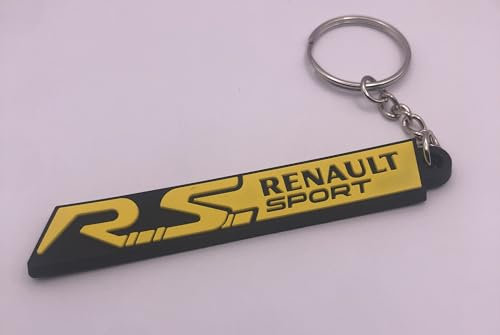 Porte-clés RS Clio - Megane - Twingo (Jaune)