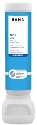 Bama Essentials Shoe Deo 100ml – antibakterielle Frische, hygienisches, Deospray für Sport-, Arbeits- und Freizeitschuhe