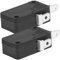 Cabilock 2pièces Switch Pour Réparation De Four à - Accessoire De Porte Avec Design Broches Normalement Ouvert