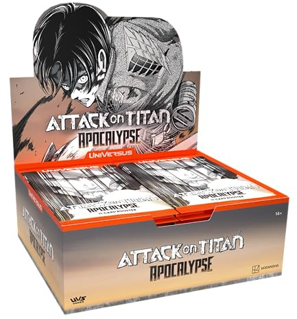 UniVersus Attack on Titan: Apocalypse Booster Display