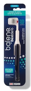ISDIN Balene by Bexident Blue Soft Zahnbürste, reinigt die Innen- und Außenfläche der Zähne gleichzeitig, gründliche und effektive Reinigung, weiche Härte