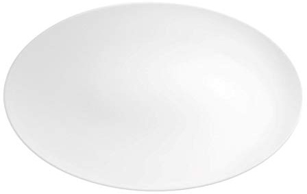 Seltmann Weiden 001.737221 Servierplatte oval, 40.3 x 25.8 x 2.5 cm, Weiß