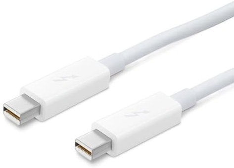 chenyang Câble Thunderbolt, câble de données vidéo Thunderbolt vers Thunderbolt pour MacBook 2013 2014 2015 2M