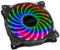 Akasa Vegas X7 | RGB Fan | Low Noise Case Fan | 1200 RPM | 4 Pin RGB LED Connector | Anti-vibration Pads | 120mm PC Fan | For PC, Heatsink, CPU Cooling, Ventilation | AK-FN093