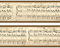 wandmotiv24 Bordüre Notenblatt 520cm Breite - Vlies Tapetenbordüre Borte Wandborde Borde Musik Melodie Note BO007