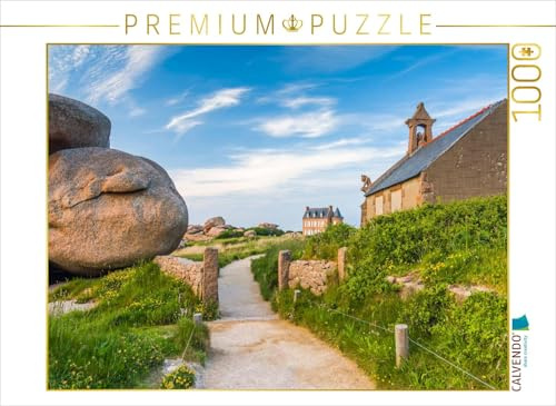 CALVENDO Puzzle Côte de Granit Rose | 1000 Teile Lege-Größe 64 x 48 cm Foto-Puzzle für glückliche Stunden