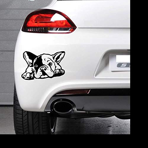myrockshirt Süße Französische Bulldogge Baby 20 cm Aufkleber von ohne Hintergrund, UV und Waschanlagenfest, hochwertig geplottet, Decal, Sticker,Tuning,für Lack,Scheibe,Laptop und alle glatten Ober