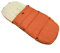 BAMBINIWELT Winterfußsack für BUGABOO Cameleon, Sitzauflage, mit Wolle (Mod-K) (orange)