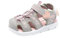 KangaROOS Mädchen K-mini Sandalen, Rosa Grau, 24 EU