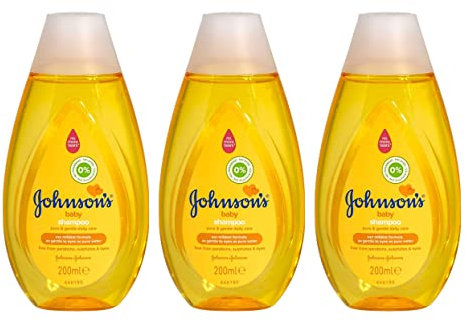 Johnson`s Baby Johnson's Baby Shampoo 200 ml Pure & Gentle Care 3er Pack