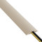 D-Line 30ft Floor Cord Cover, Floor Cable Protector, Extension Cord Cover, Protect Wires & Prevent Cable Trips, Cable Management Solution - Cord Cavity = 0.63 (W) x 0.31 (H) - Beige