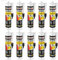 Isolbau Profi Folienkleber - 10 x 450 g Bauelastischer 1K Klebe-Dichtstoff zur Verklebung von Kunststofffolie, Dampfbremsen & Dampfsperren