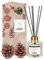 Soul & Scents 120 ml Pine Reed Diffuser Set | Free 6 Fiber Reed Sticks |Toxin Free & Stress Relief | Long Lasting | Smoke Less Room Freshener for Home, Bedroom, Living Room & Office