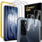 ivoler Pack de 4 Verre Trempé Compatible avec Vivo Y70, avec [2 pièces] Caméra Arrière Protecteur et Kit Installation Offert, Film de Protection d’écran [Anti Rayures]