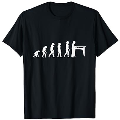 Wood Turner Evolution - Woodworker Carpenter Wood Turning T-Shirt