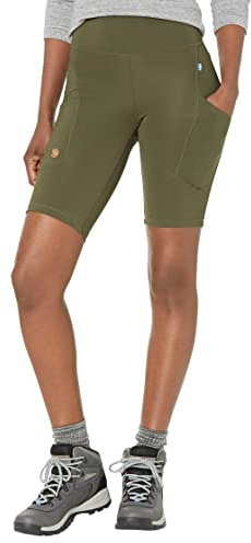 Fjallraven 87138-662 Abisko Short Tights W Pantaloncini Donna Deep Forest Taglia XXS